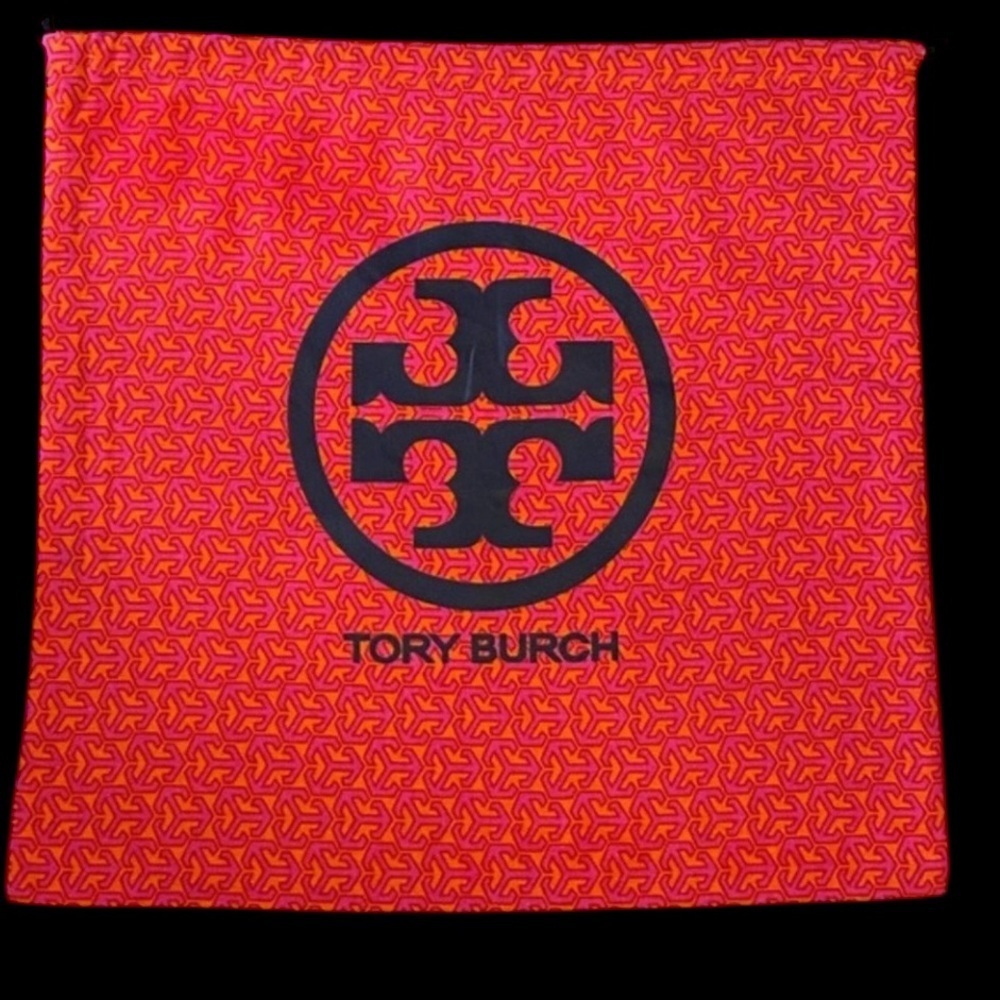Tory Burch Coral, Pink and Black Logo Dust Cover